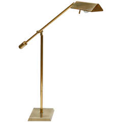 Adjustable Brass Floor Lamp by Chapman