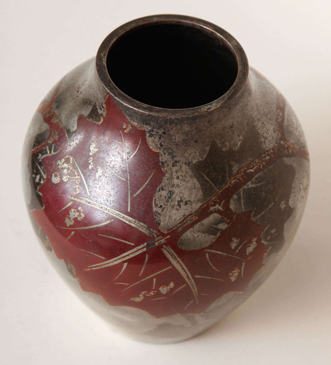 20th Century WMF Art Deco Dinanderie Vase