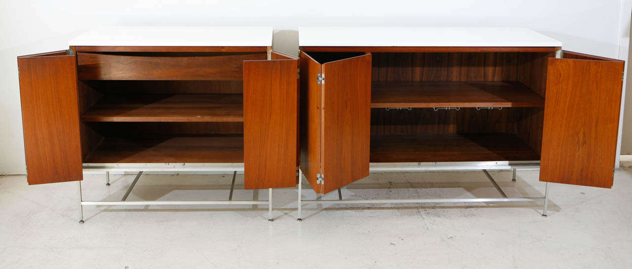 Walnut Cabinets by Paul McCobb for Calvin 2