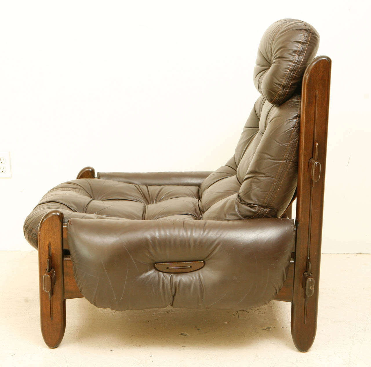Brazilian Jean Gillon Lounge Chair And Ottoman For Probel