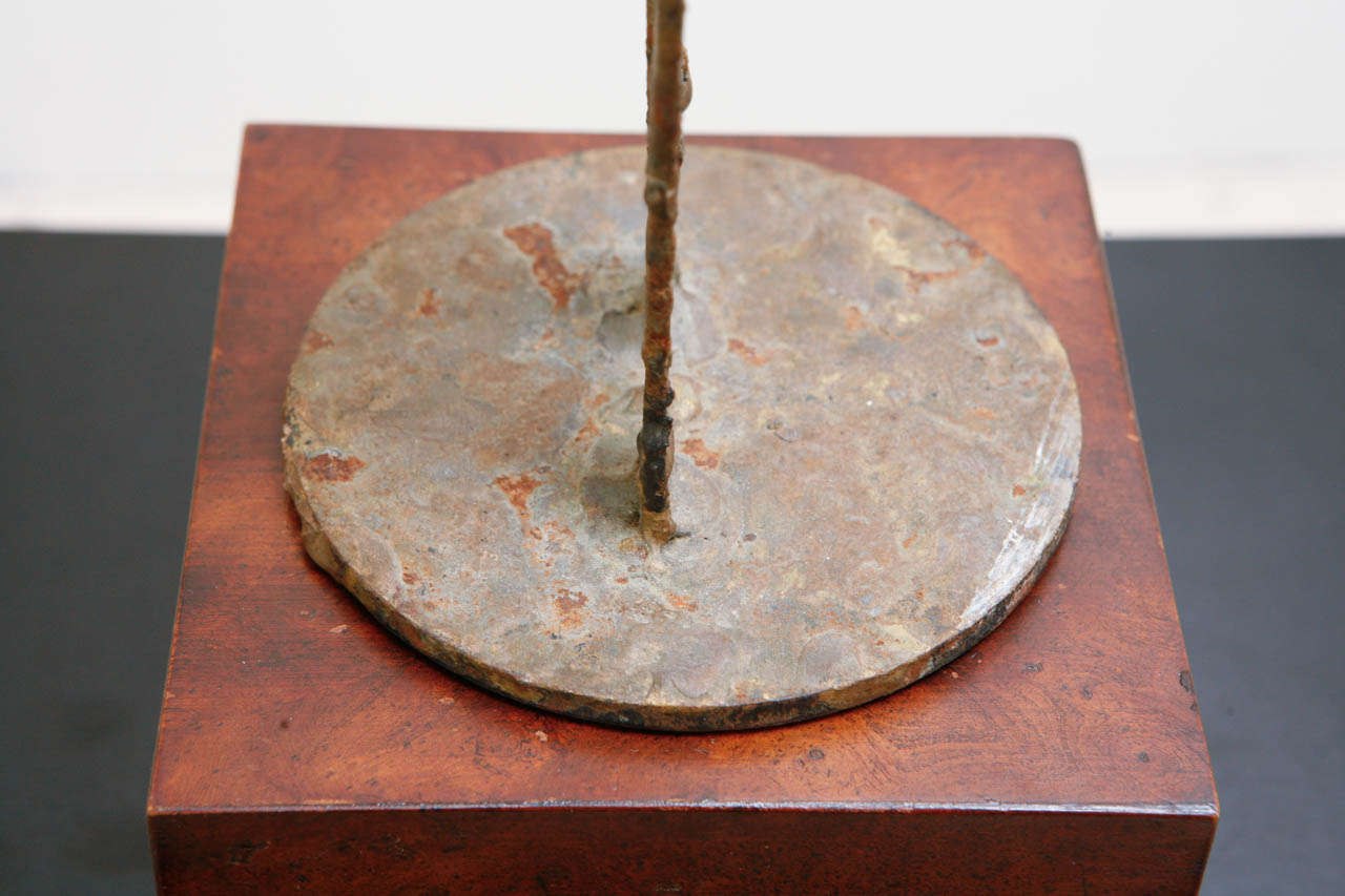 Abstract Bronze and Steel Sculpture by Joseph Falsetti 2