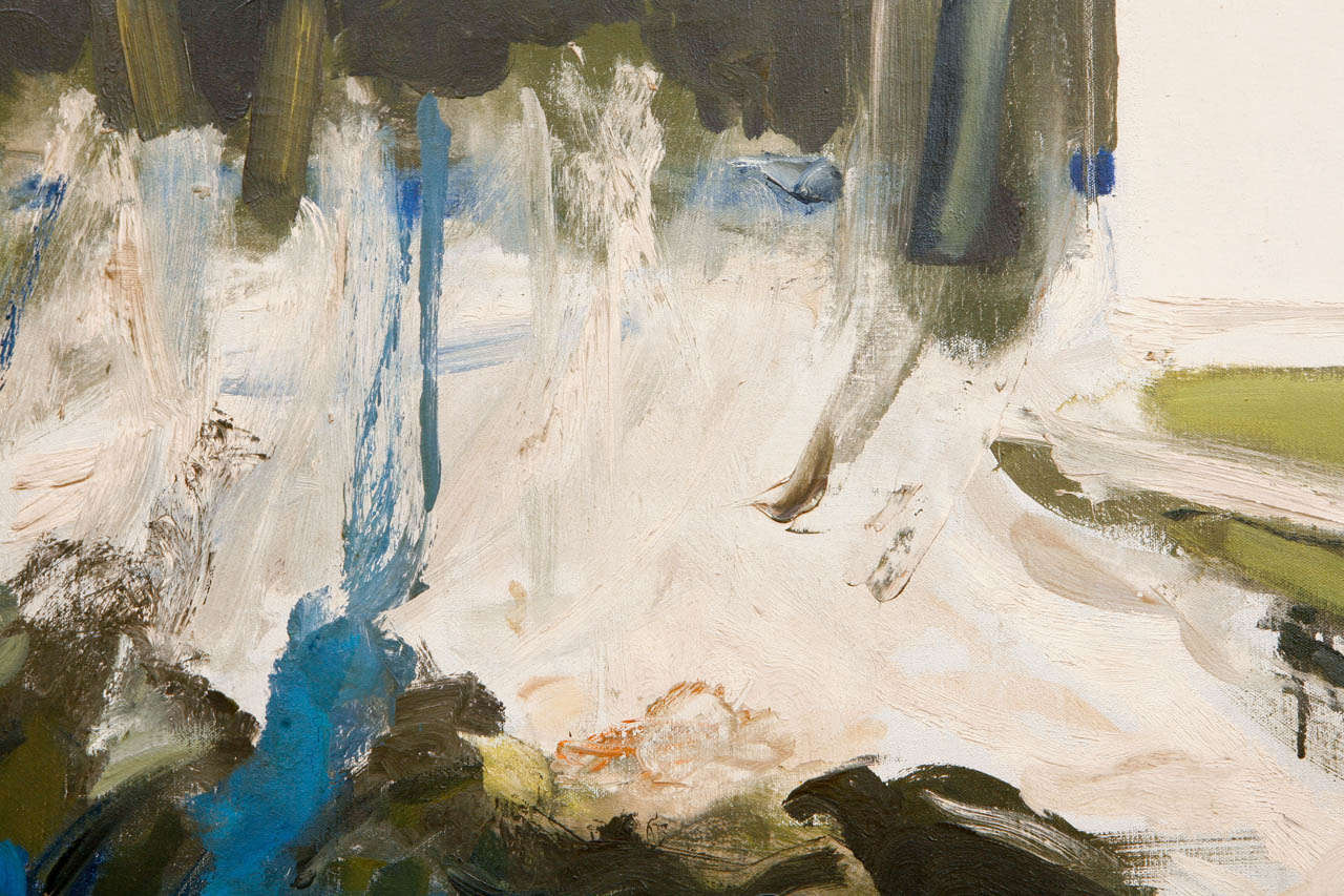 Late 20th Century Spanish Abstract Painting