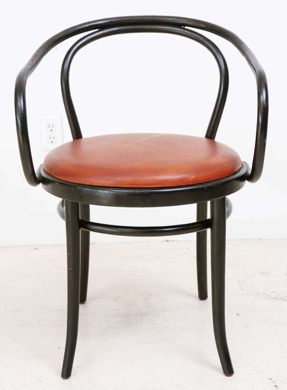 Set of 6 Matte Black and Custom Leather Chairs at 1stDibs leather chair, italian