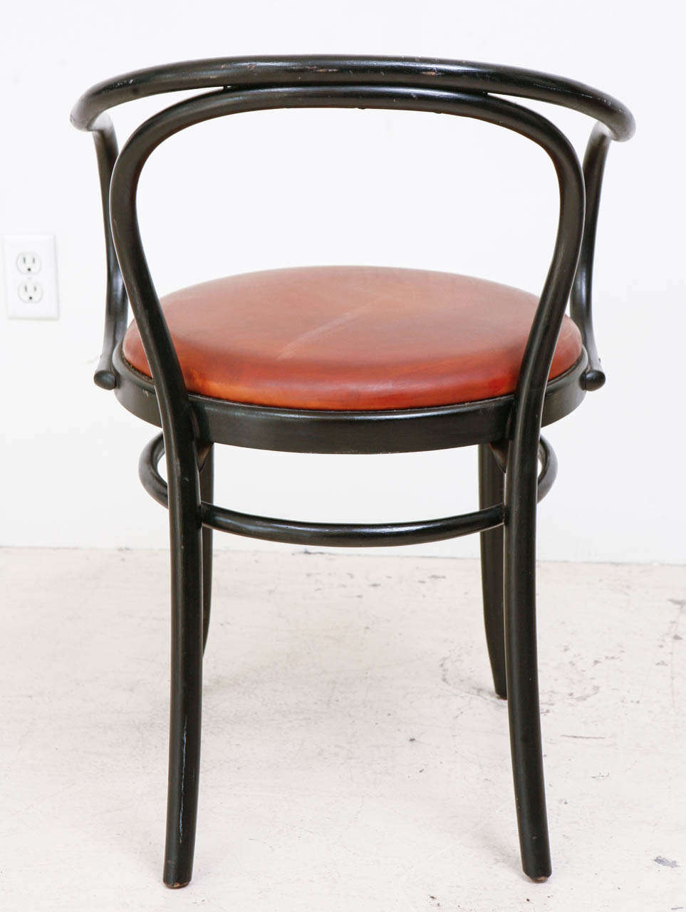 Set of 6 Matte Black and Custom Leather Chairs at 1stDibs leather chair, italian