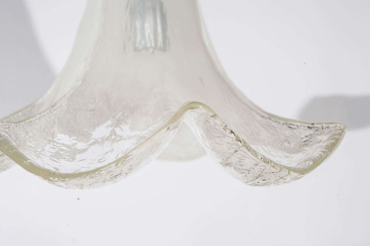 Mid-20th Century Glass Murano Pendant For Sale