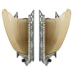 Pair of Deco Sconces