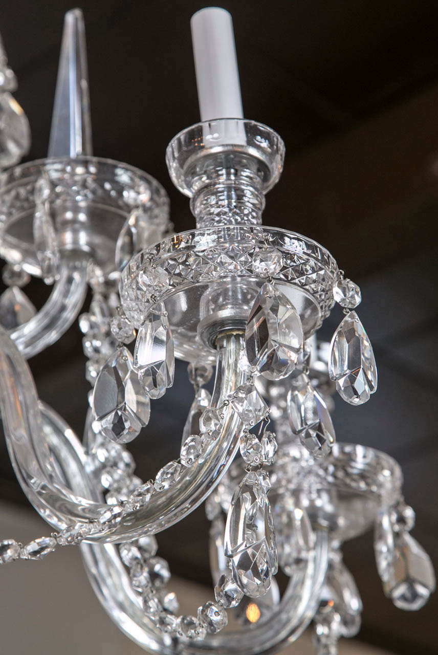 Elegant Glass 9 Light Chandelier 1