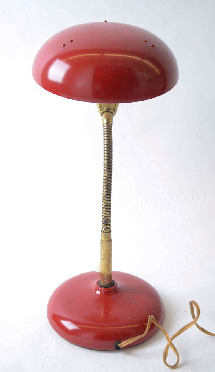 Mid-20th Century 1950s French Desk Light For Sale