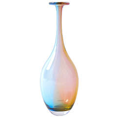 Vintage Kosta Boda 'Fidji' Glass Vase