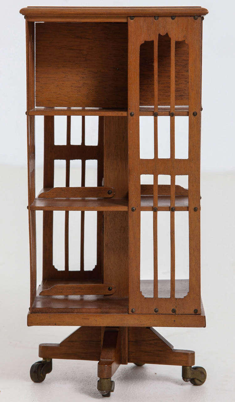 Miniature Revolving Bookcase