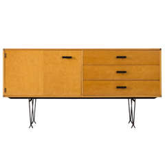 Dutch Sideboard by Fristho with Sculptural Legs 9