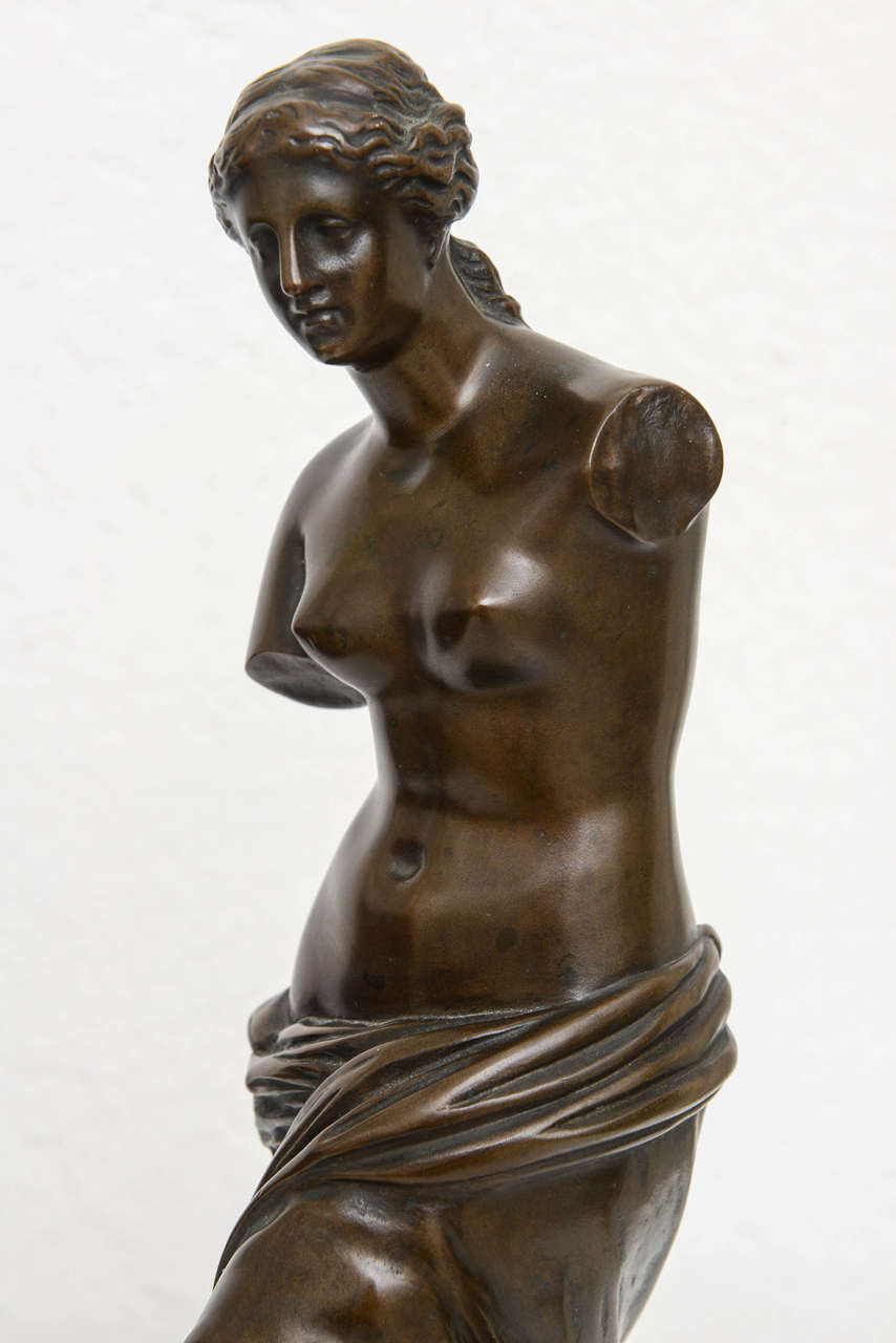 19th Century Bronze Venus de Milo 3