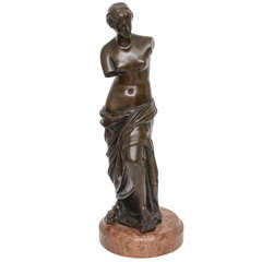 19th Century Bronze Venus de Milo