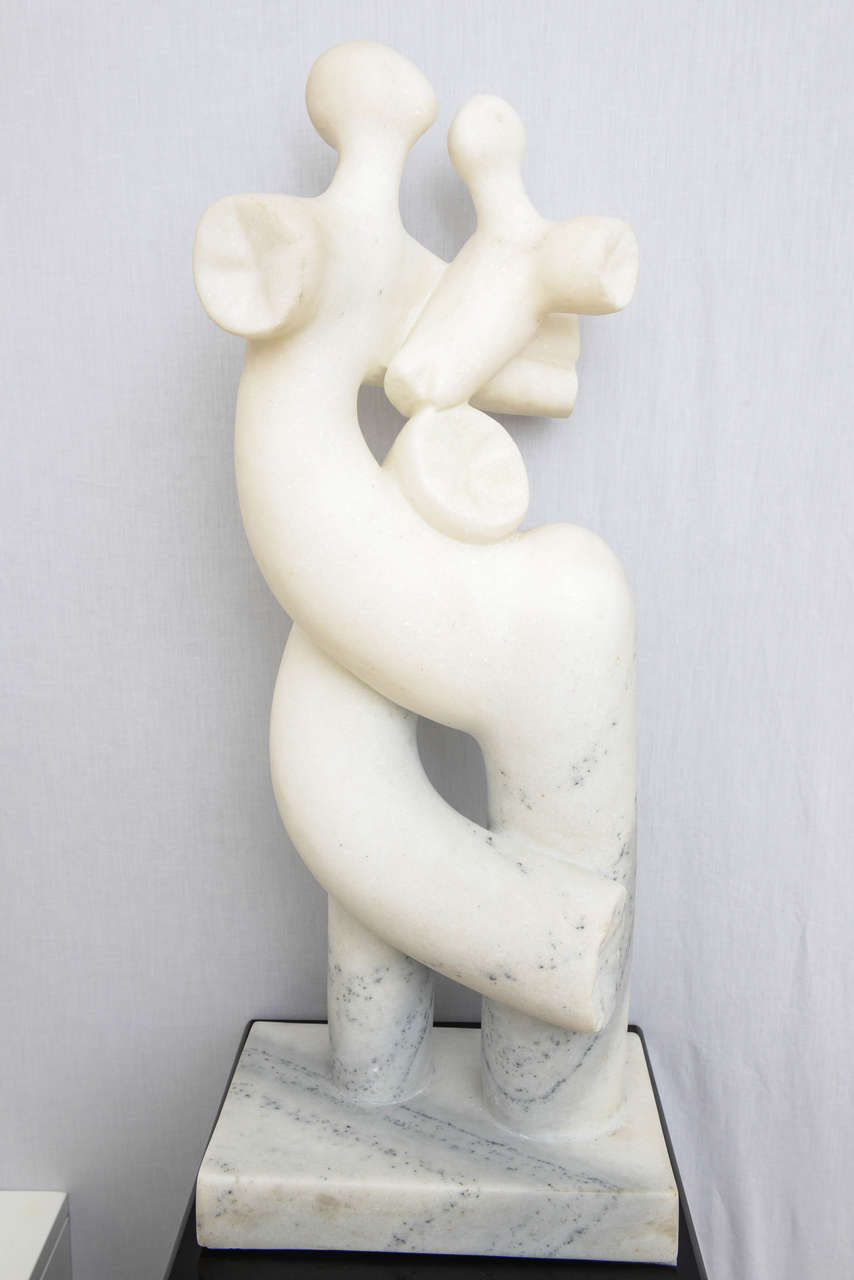 Unknown Modern Abstract Marble Sculpture, Titled 