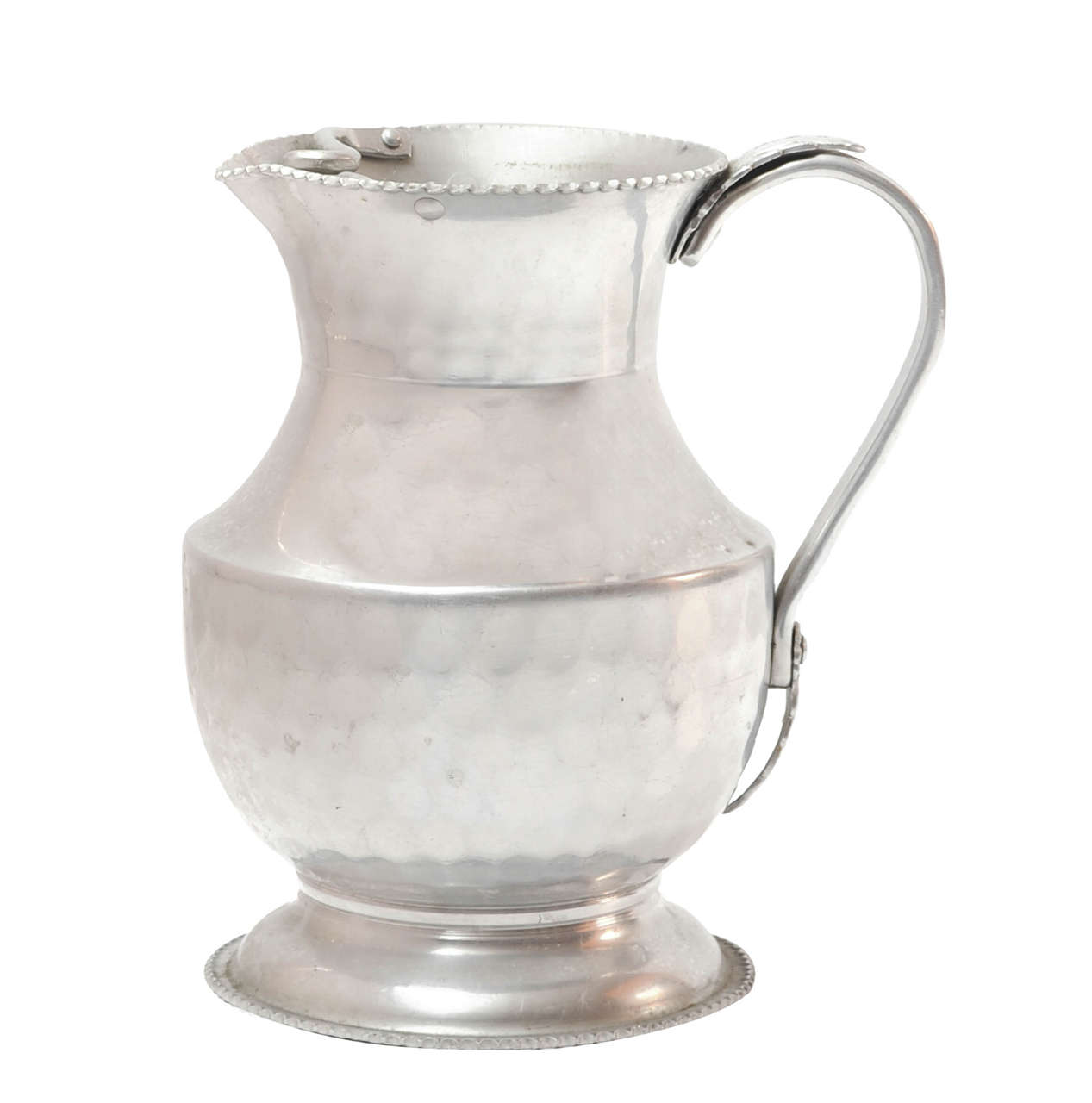 Cromwell hand-hammered pitcher.