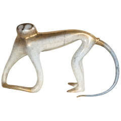 Giulia MANGANI Ceramic Figure of a Monkey