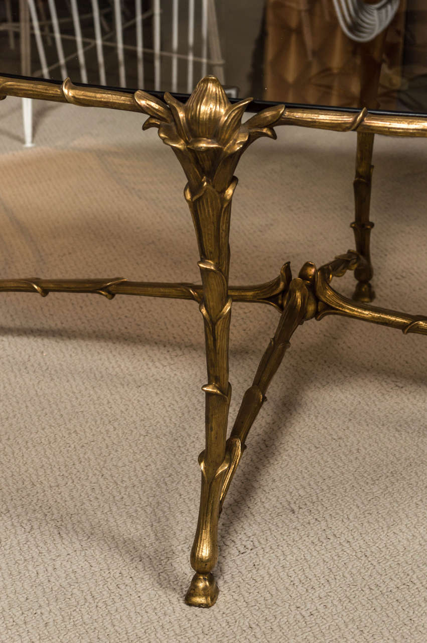 Maison BAGUES Bronze Cocktail Table In Good Condition In San Francisco, CA