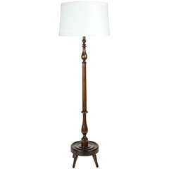Walnut Floor Lamp