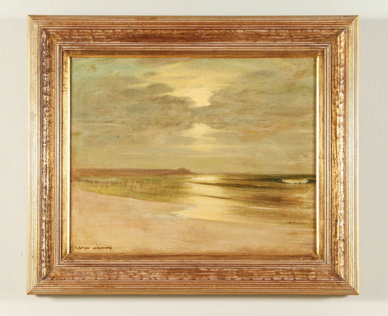 Early California Impressionist Oil Painting by Karl Eugen Neuhaus