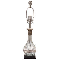 Neiman Marcus Commemorative Decanter as a Table Lamp