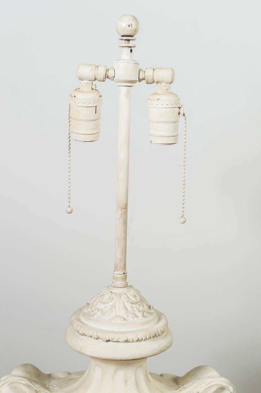 Mid-20th Century Lovely Neoclassical Form Embellished Urn as a Table Lamp