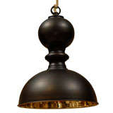 Antique Copper Dome Pendant