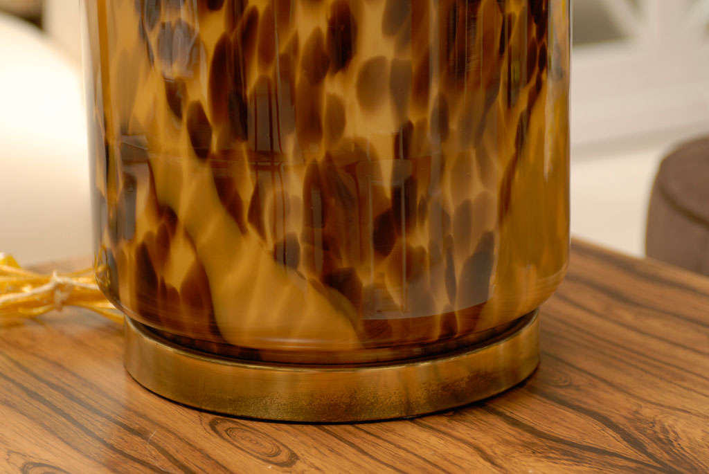 Tortoise Glass Lamp 1