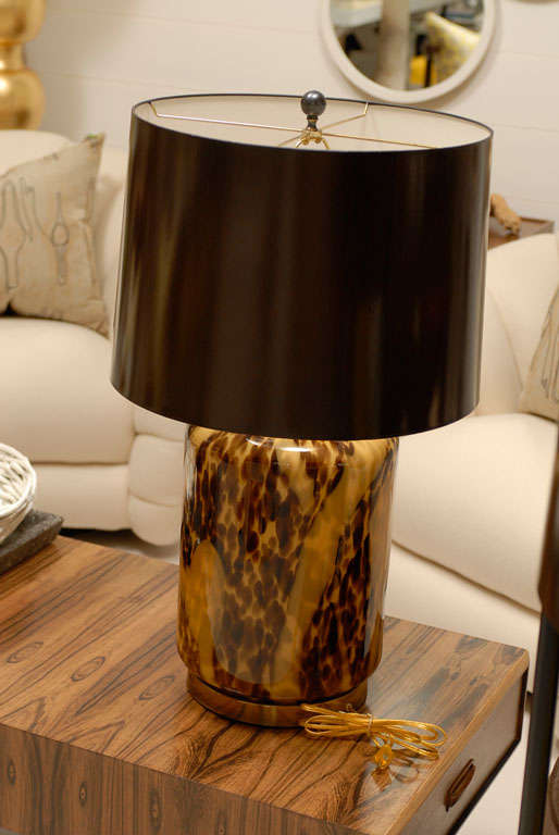 Tortoise Glass Lamp 4