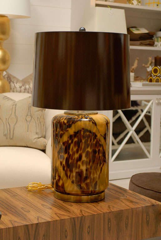 Tortoise Glass Lamp 5
