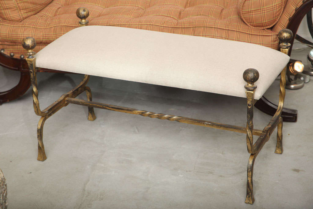 Pair of Iron Benches