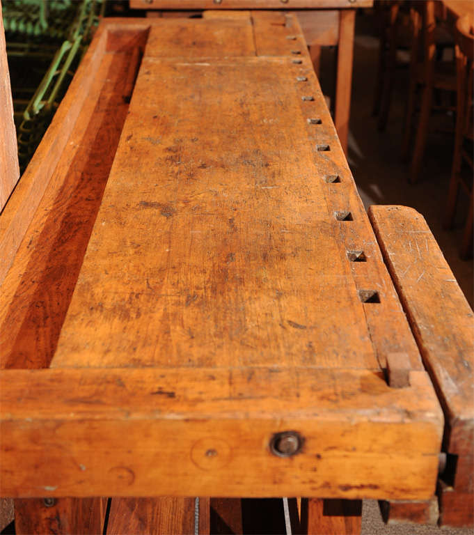  19th C. Industrial Work Bench 2