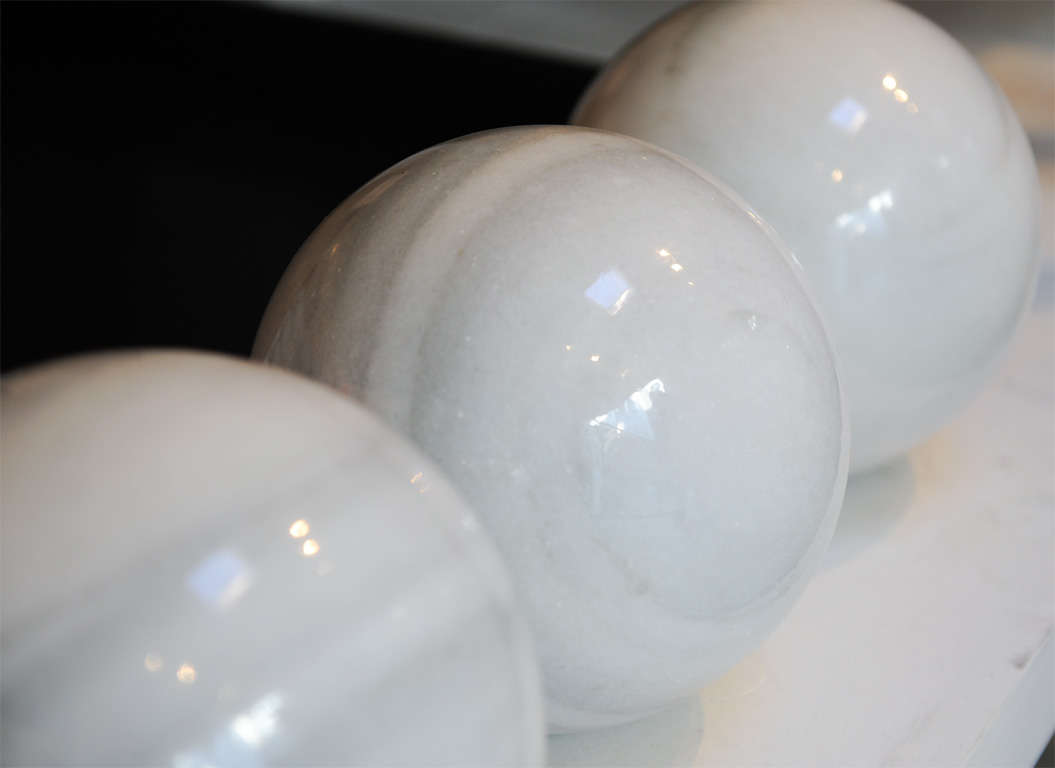 Perfect Marble Ball In Excellent Condition For Sale In San Francisco, CA