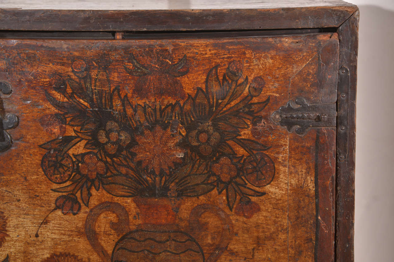 18th c. Spanish Bargueno or Vargueno Fall Front Desk or Storage Box 1