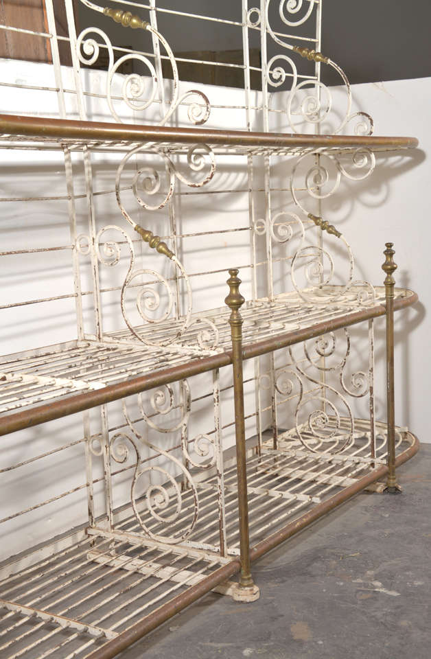19th c. Parisian French bakers rack at 1stDibs
