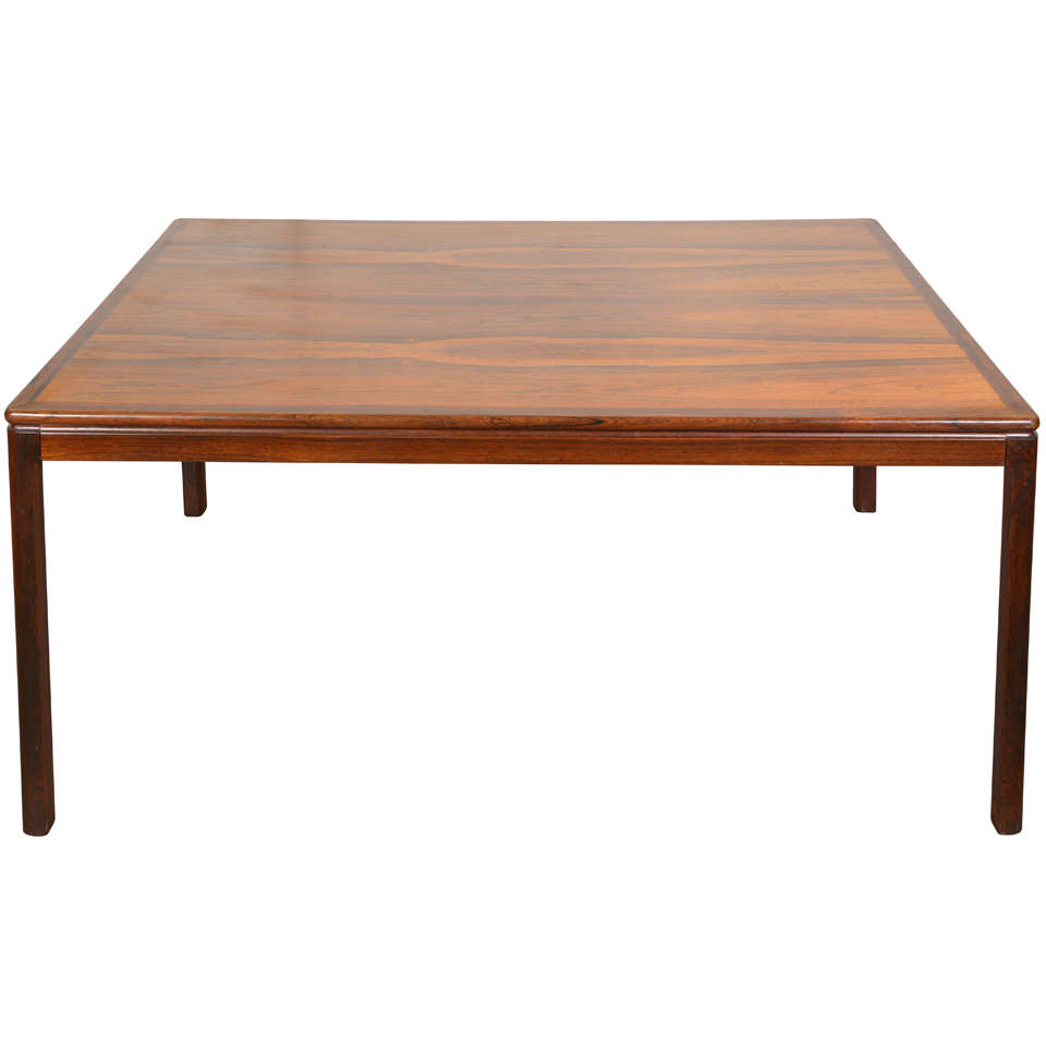 MidCentury Modern Coffee Table in Rosewood Model Colorado by Folke