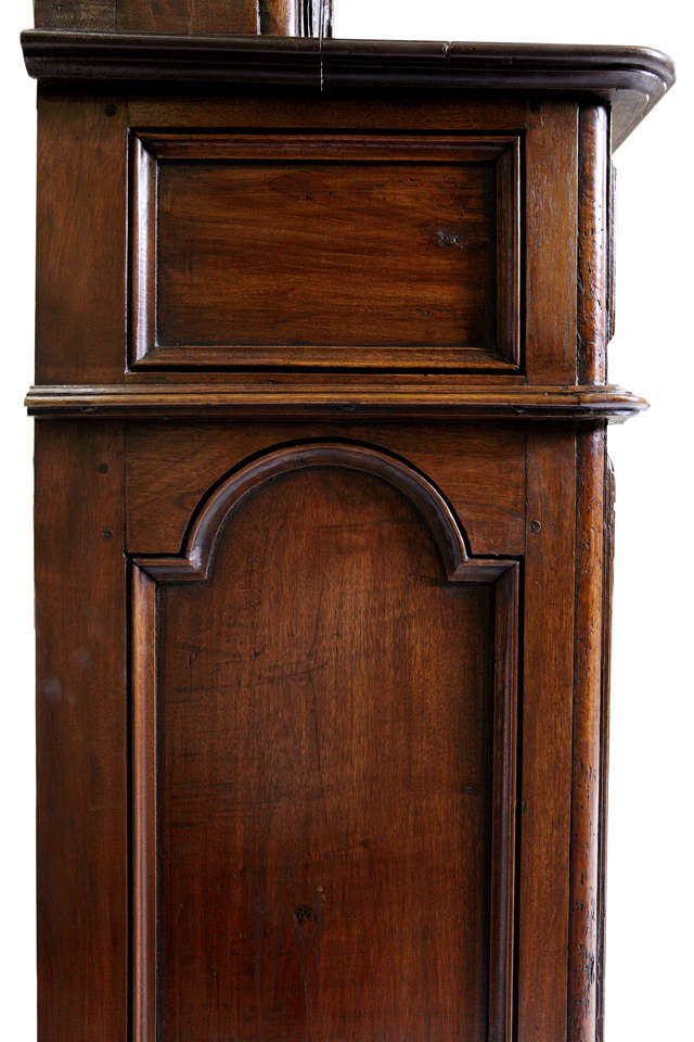 18th Century Italian Walnut Cabinet from the Piedimont Region 1