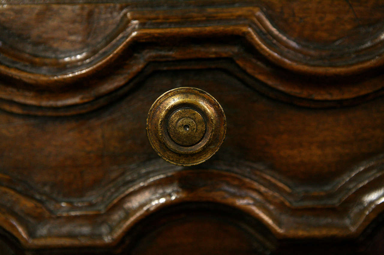 18th Century Italian Walnut Cabinet from the Piedimont Region 3