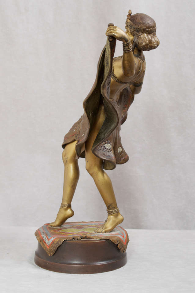 20th Century Moveable Naughty Vienna Bronze, Bergman