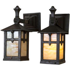 Pair of Period Arts and Crafts Sconces