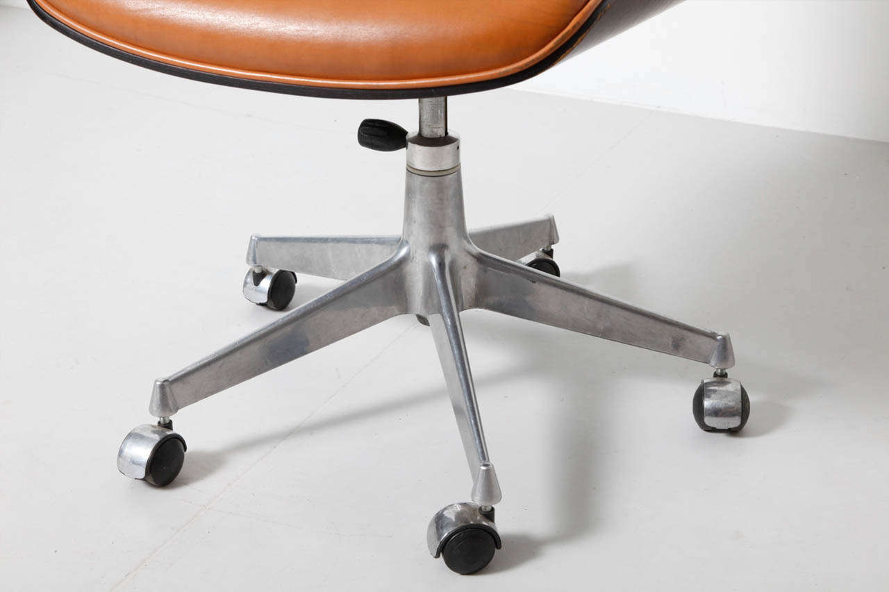 Ico Paresi Desk Chairs designed by M.I.M. Italy 1