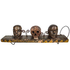 Vintage African Witch Doctor's Sign