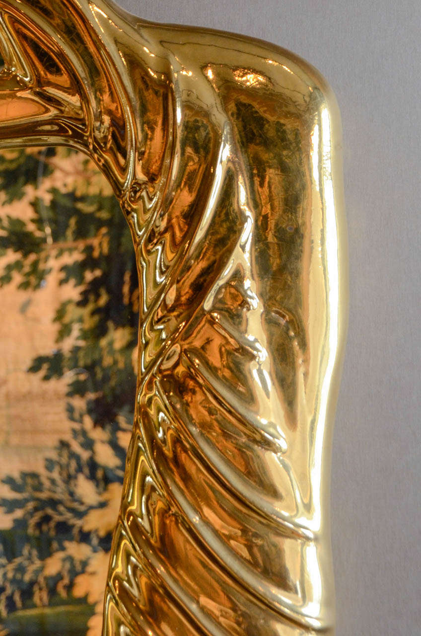 Ceramic Mirror by Maylis Queyrat In Excellent Condition In Paris, FR