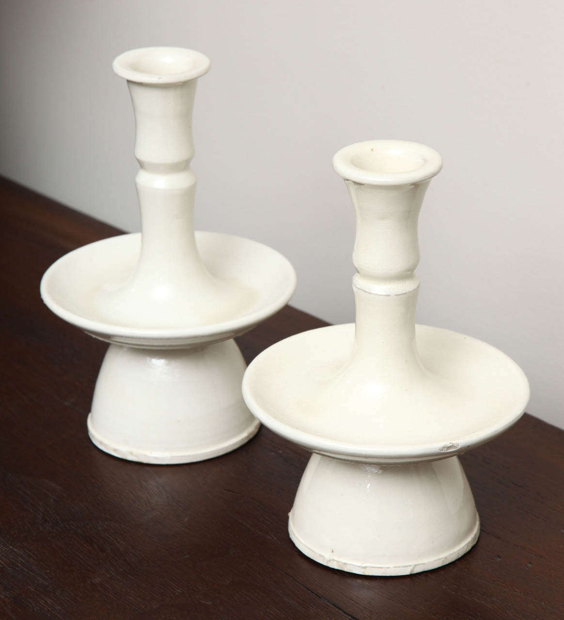 Pair of Belgian Candlesticks In Good Condition In New York, NY