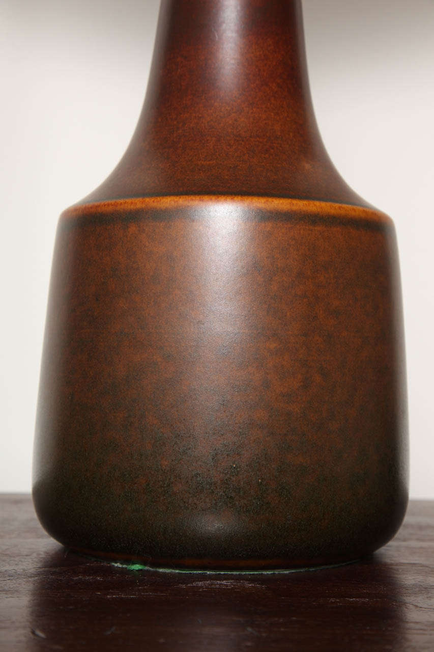 Mid-20th Century Terracotta Lamp 2