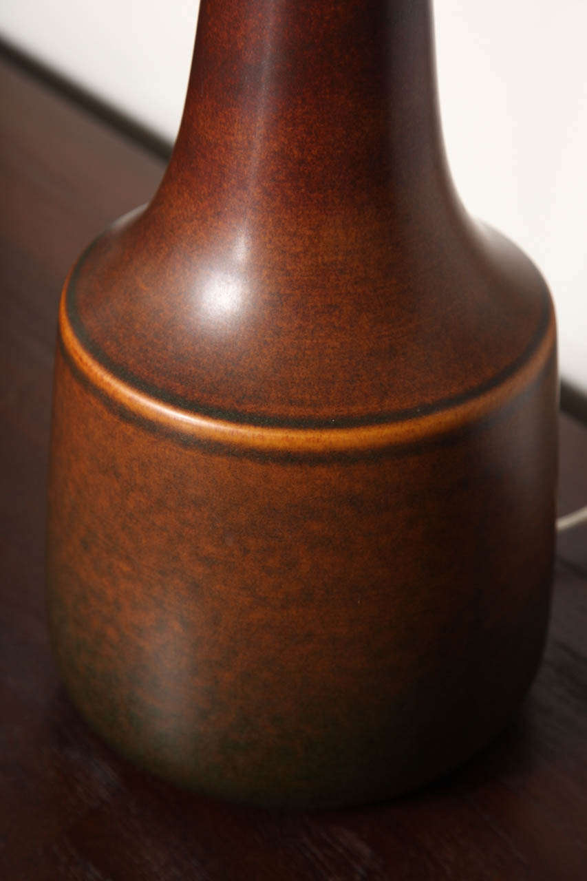 Mid-20th Century Terracotta Lamp 3