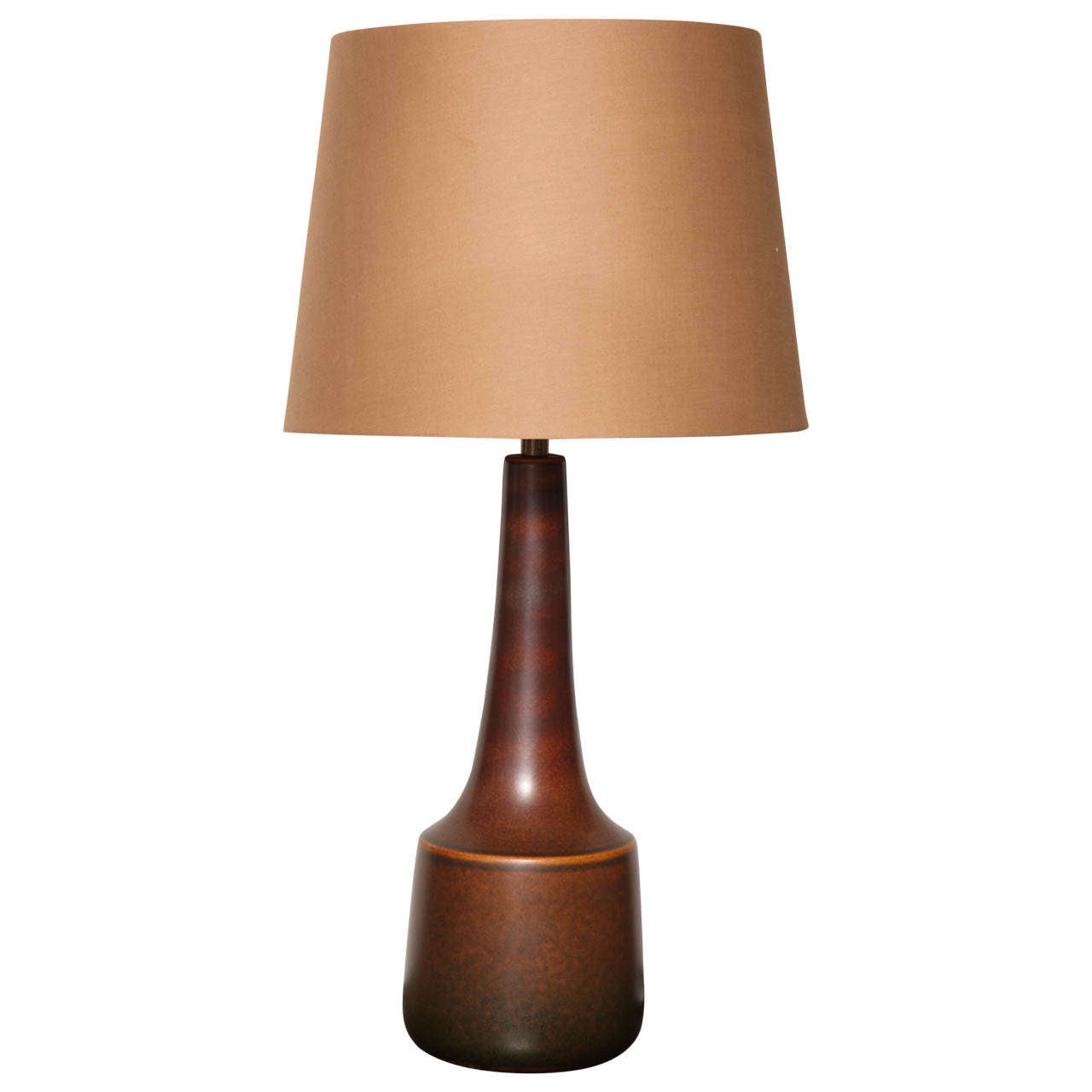 Mid-20th Century Terracotta Lamp