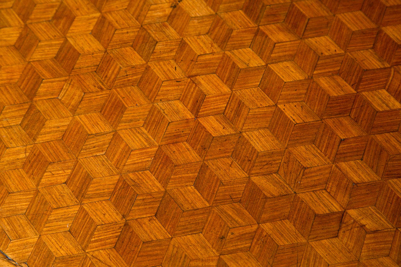 French Parquetry Guéridon Table 3