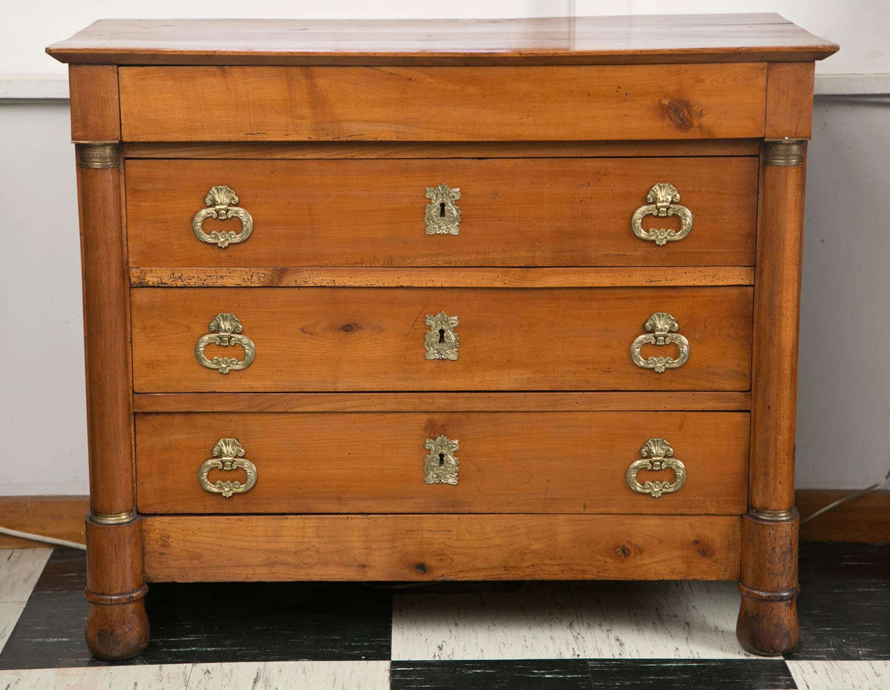 Louis Philippe Cherry Commode For Sale 5