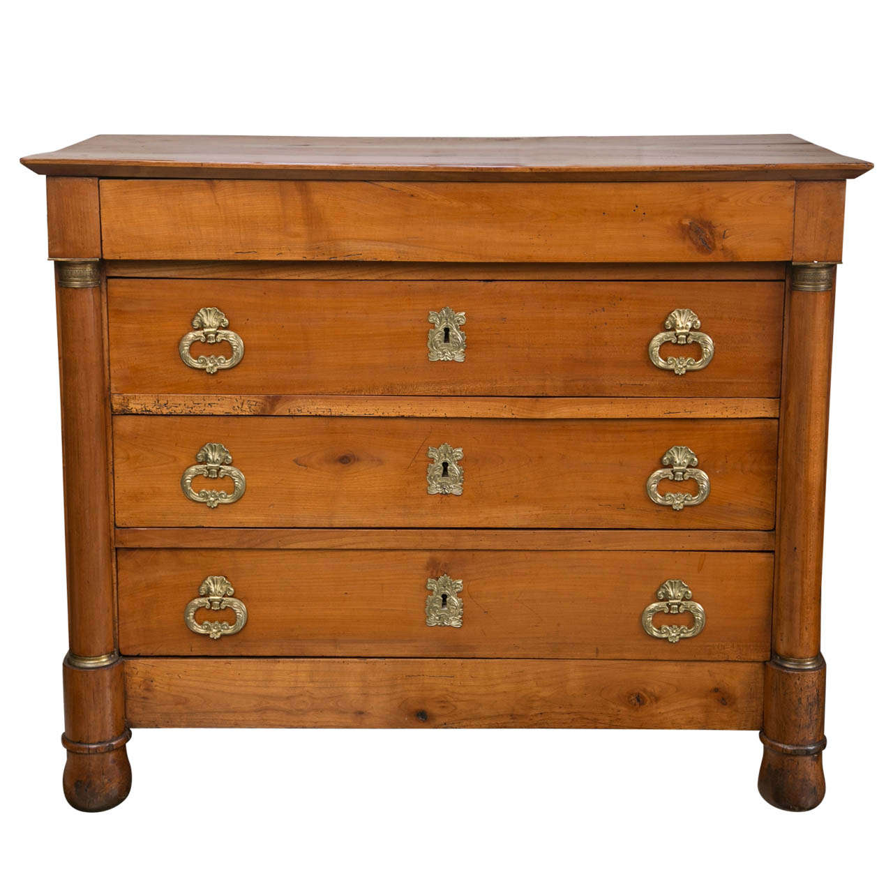 Louis Philippe Cherry Commode For Sale