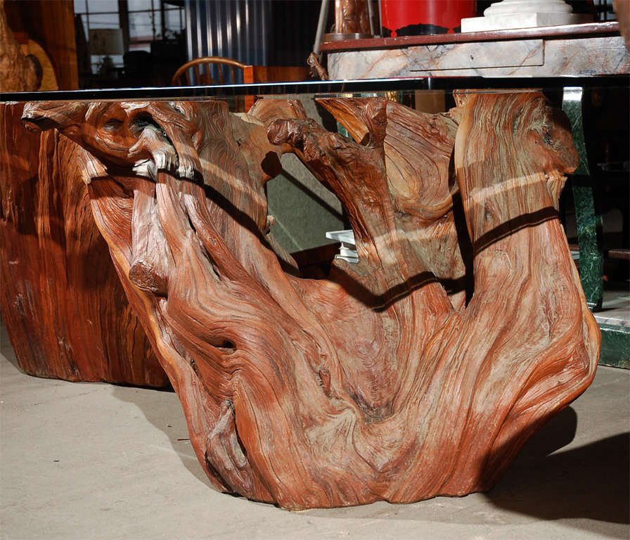California Redwood Dining Table 3